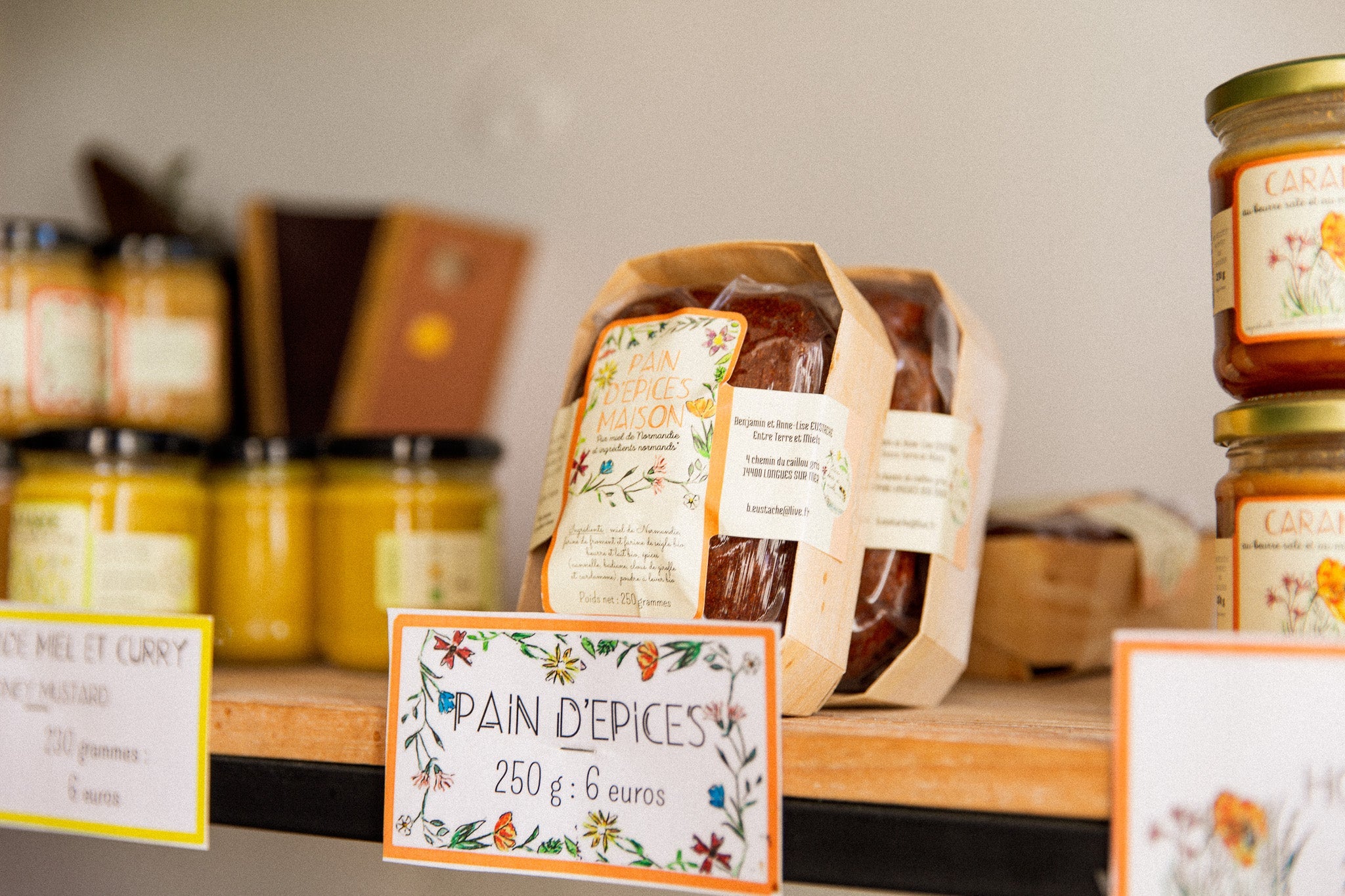 Produits à base de miel